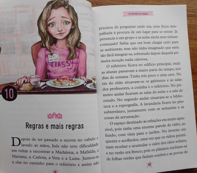 O Mundo da Inês (A Entrada no Colégio) de Sara de Almeida Leite