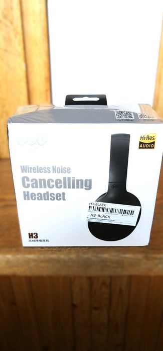 QCY H3 ANC — бездротові навушники Bluetooth 5.4 • ANC 43 дБ • Hi-Res Audio • до 60 годин роботи