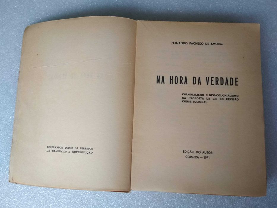 NA HORA DA VERDADE. 

Fernando Pacheco de Amorim
