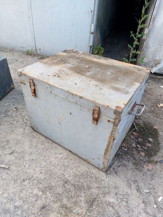 Ящики металеві і дерев'яні 50×54×55 100×40×30 63×54×48