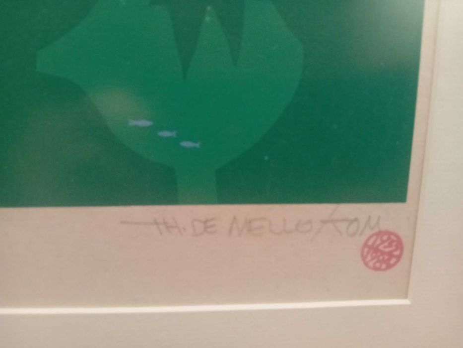 Serigrafia Tomaz de Melo TOM