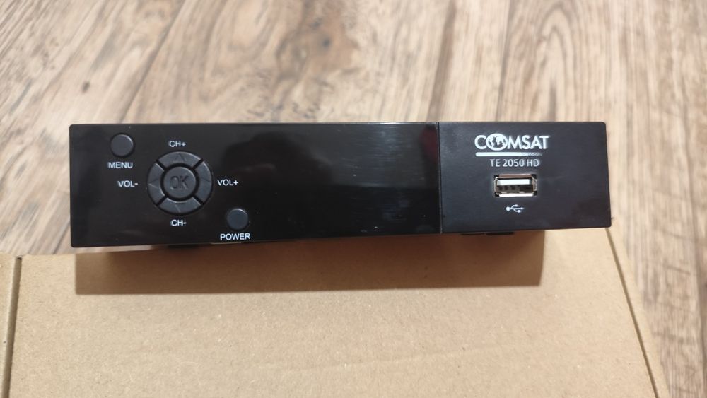 Dekoder Tuner TV COMSAT TE 2050 HD | DVB-T2 / HEVC / H.265 | Stan BDB