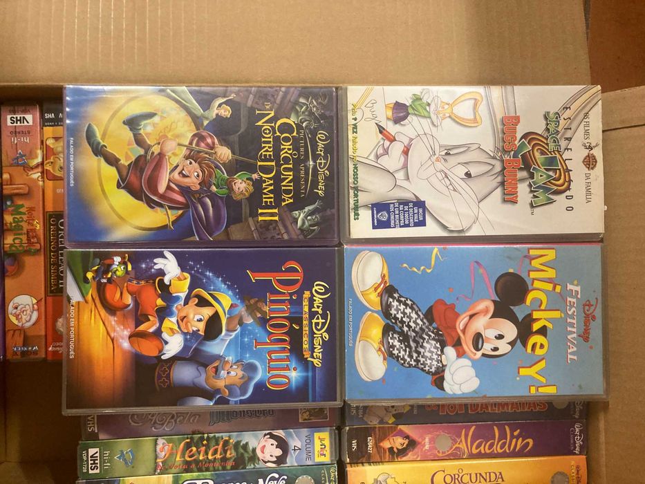CASSETES VHS/Filmes da Disney