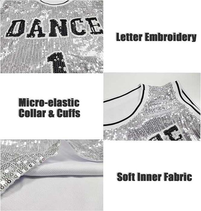 Nowy kostium taneczny / przebranie / cekiny / strój /karnawał/ !2382!