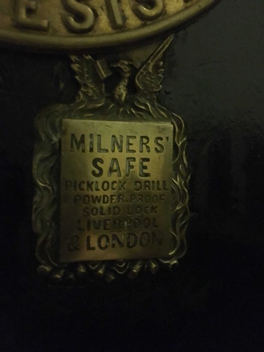 Cofre Inglês Vintage Milners