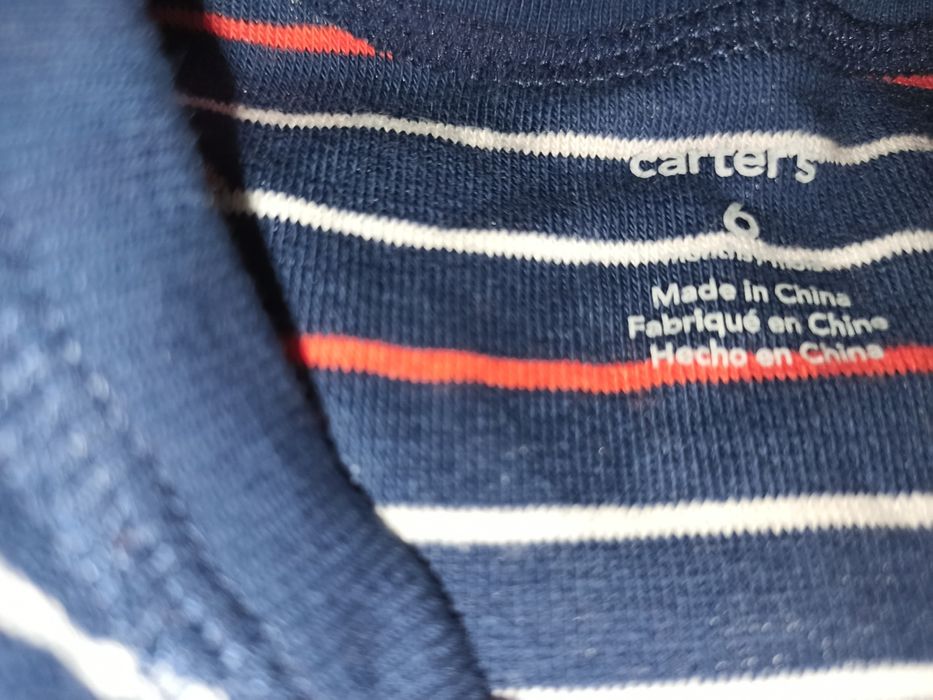 Распродажа фирменной детской одежды.Человечек Carter's.Новый