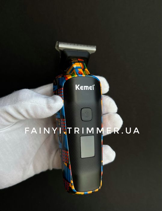 ‼️РОЗПРОДАЖ‼️Тример Kemei ColorTrim для стрижки бороди голови вусів