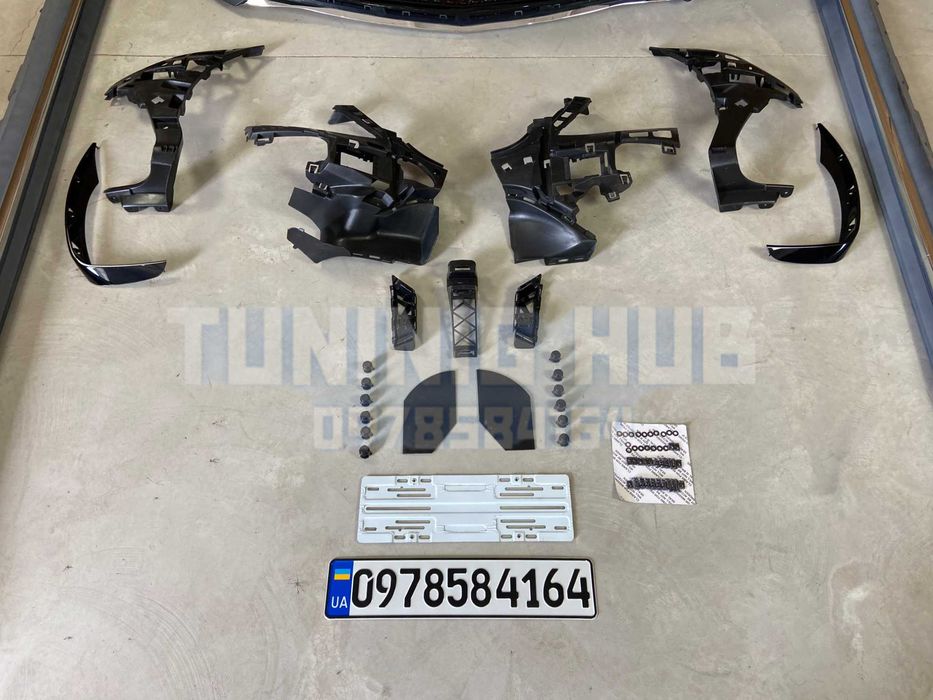 обвес Mercedes S-Class W222 2013-2017 S63 AMG бампер мерседес 63 амг