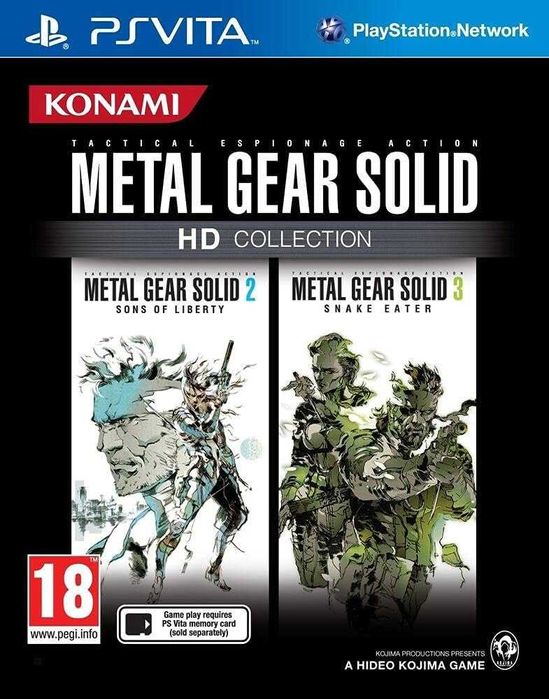 Metal Gear Solid HD Collection Sony PS Vita