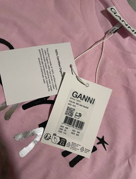 Camisola rosa Ganni