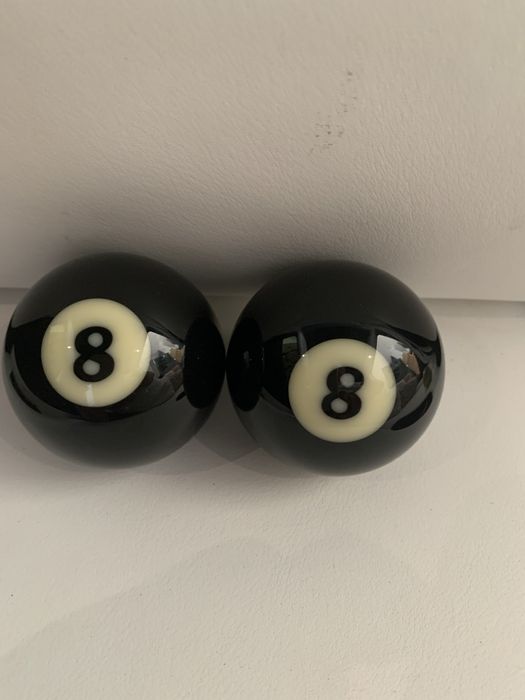 Bolas para Bilhar snooker novas branca e negra