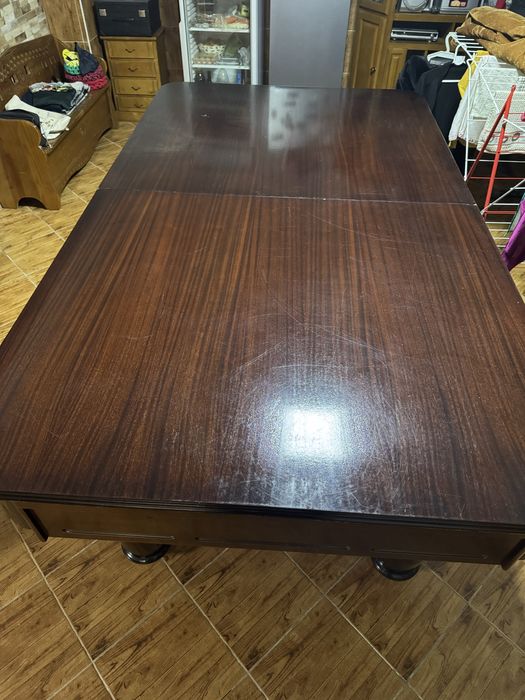 Bilhar 2,5mx1,40m com tampo