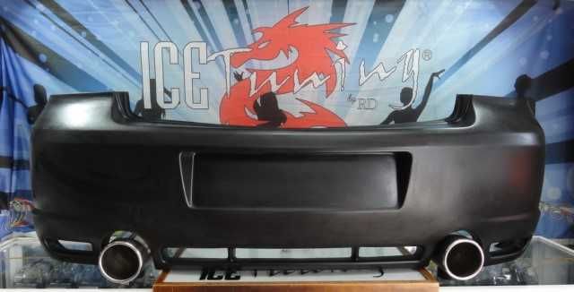 Kit completo para VW Golf 4 / IV 98-03 R32 look em plástico ABS e fibra (para-choques frontal + traseiro + embaladeiras + aileron)
