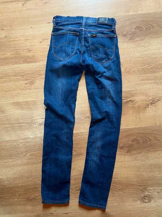 Lee jeansy skinny jakosc oryginalne xs s 34 36 basic wyszczuplające