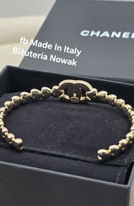 Bransoletka cc chanel cyrkonie