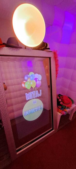 Fotolustro 65 cali namiot LED nowość