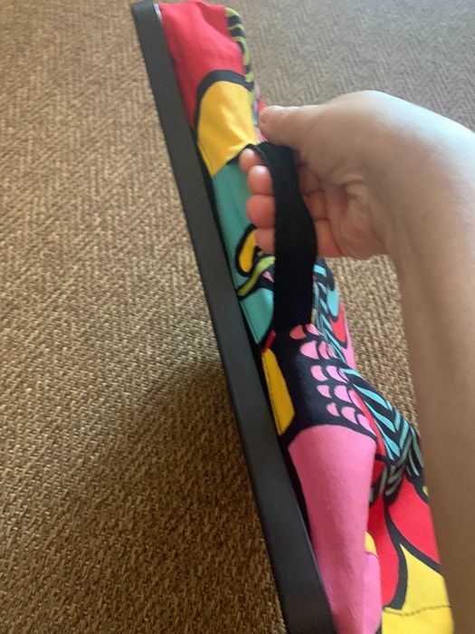 Suporte para Portátil com almofada lavável e multicolor c/ pega64729960437507122