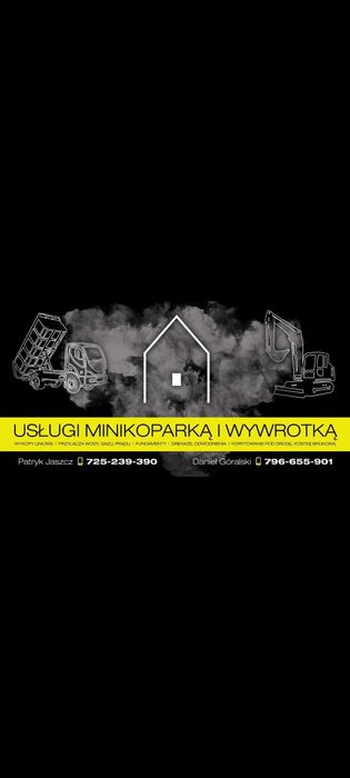 Usługi Minikoparką Wywrotka 3.5t