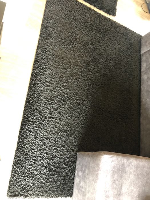 Tapetes de sala preto