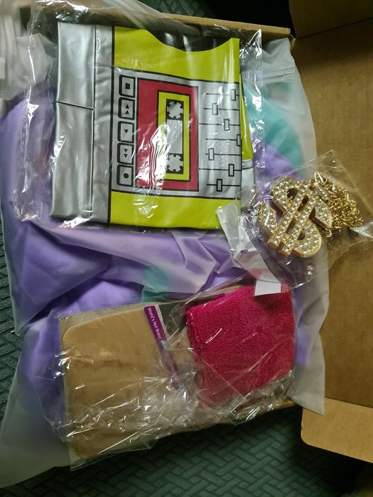 DRES lata 80 PRZEBRANIE retro dresy strój BLUZA vintage DISCO kostium