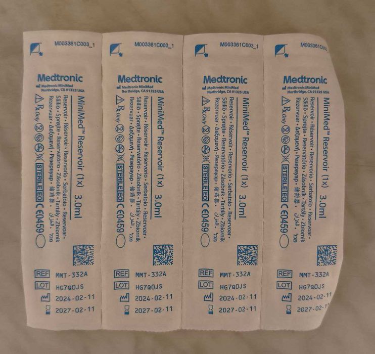 Резервуар для інсулінової помпи MMT-332A 3 мл (1 шт)