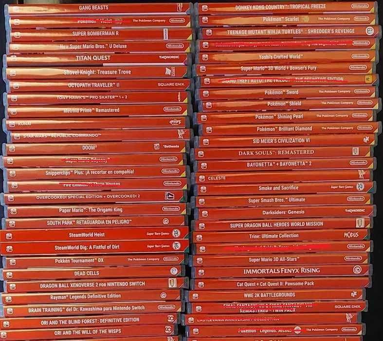 Jogos Nintendo Switch em Caixa Original