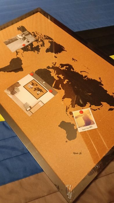 Quadro: "Mapa Mundo"