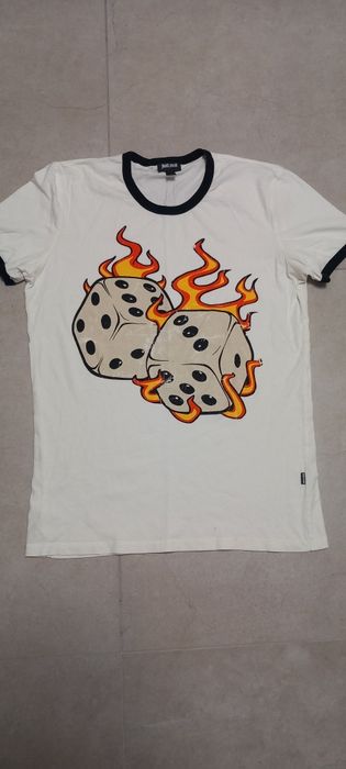T-shirt oryginalny wzor S Just Cavalli