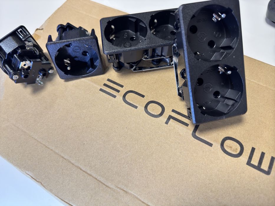 Євророзетка, розетка для EcoFlow Delta 2, Delta 3, River 2-3