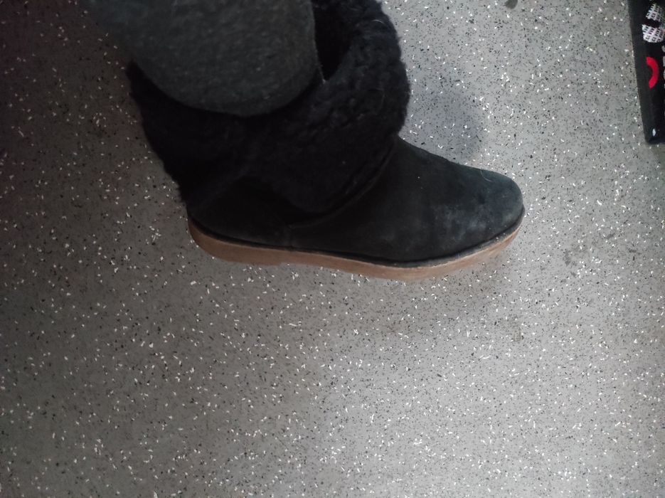 Ботиночки замш 25.5 см