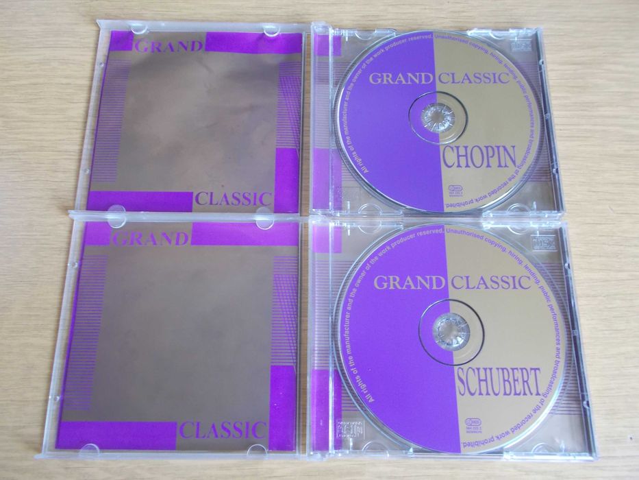 Ф. Шуберт,  Ф. Шопен,  Л. Бетховен.  CD-диск.