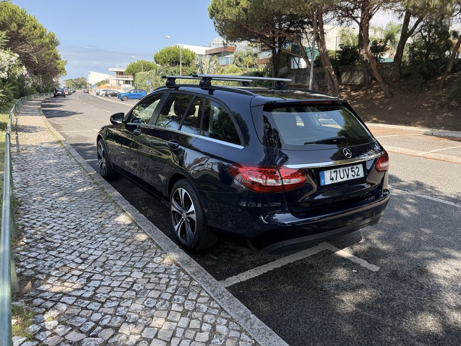Mercedes c200 | carrinha estimada | azul escuro (extras)