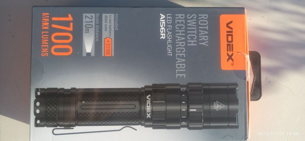 Фонарики videx. Видекс. Відекс