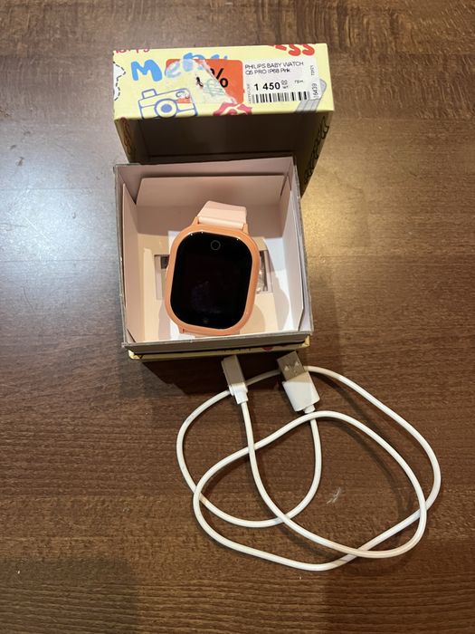 Смарт-годинник Philips baby watch Q5 PRO IP68 pink