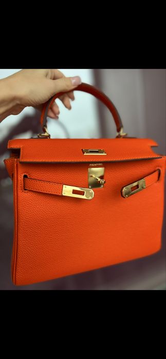 Сумка Hermes kelly 28 см в наявності шкіра togo