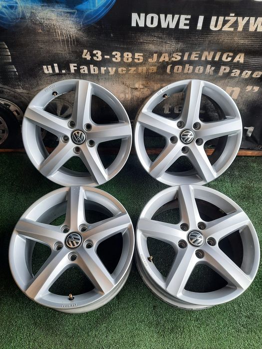 Alufelgi 16 5×112 Vw Turan Caddy Scharan Golf Passat Orginał jak nowe