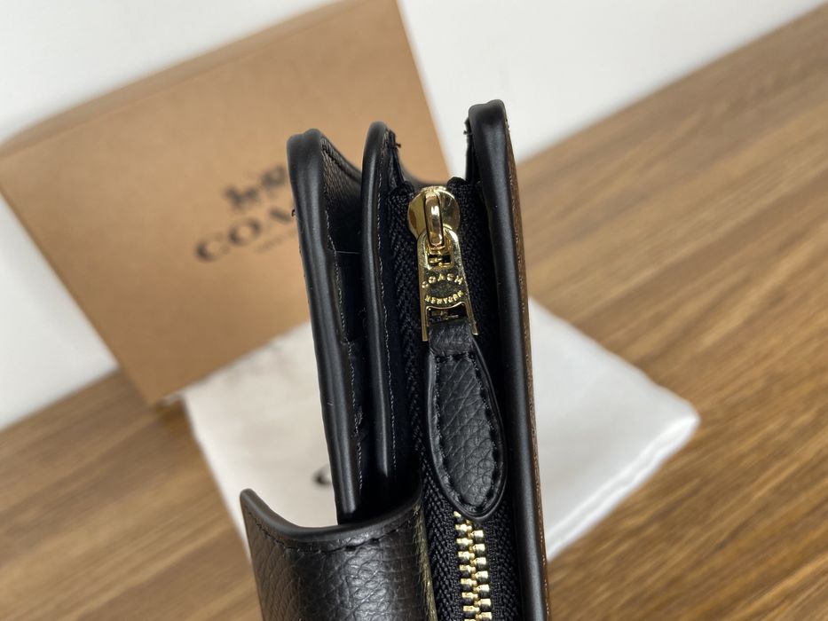 Portfel Coach, brązowy