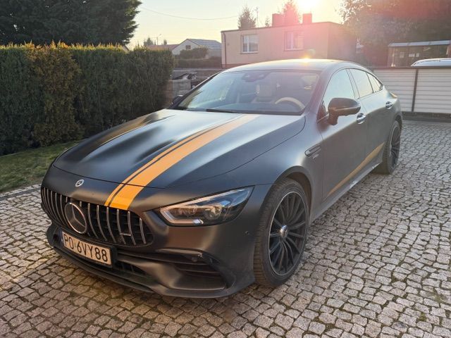 Mercedes-Benz AMG GT Mercedes-AMG GT 4-Door Coupé GT 43 | 2021 | Czarny mat | Skórzane wnęt