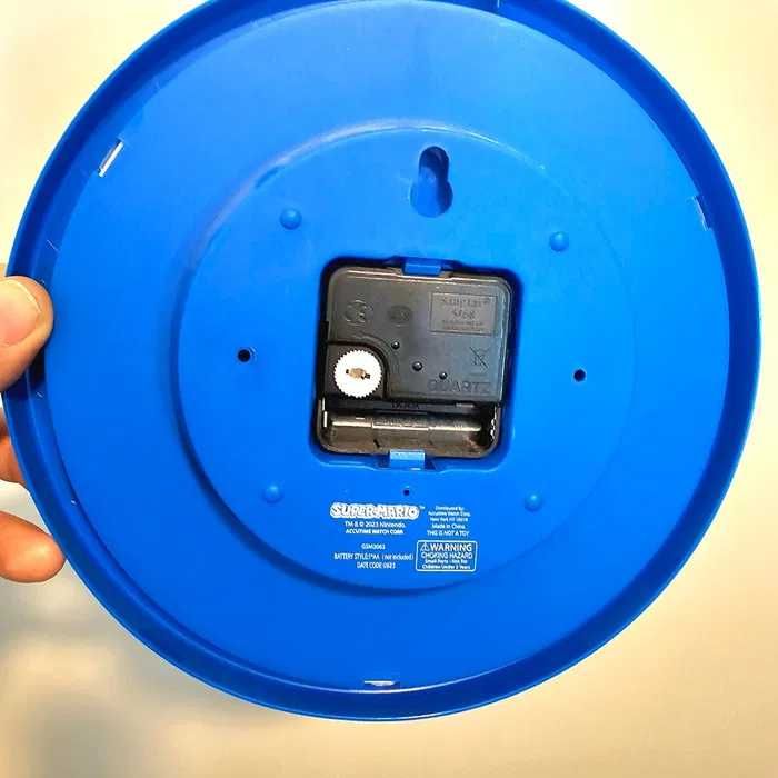 Zegar ścienny Super Mario dla dzieci. Odbiór Warszawa