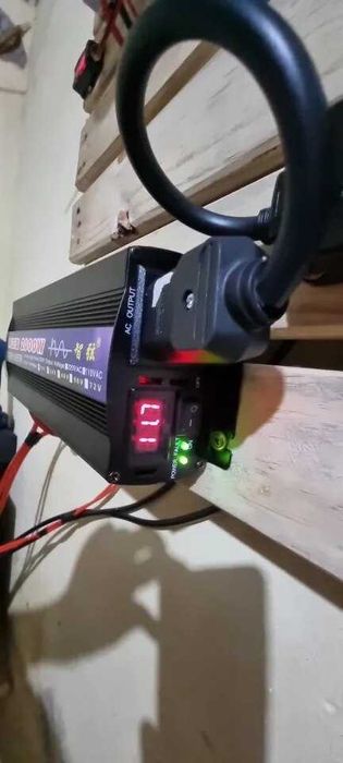 Инвертор чистая синусоида 2000 Вт для газового котла и насоса