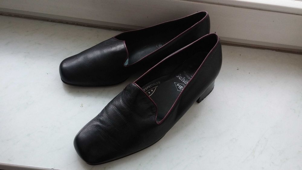 Fantastyczne skórzane czółenka  38/24,8 cm - bdb !!
