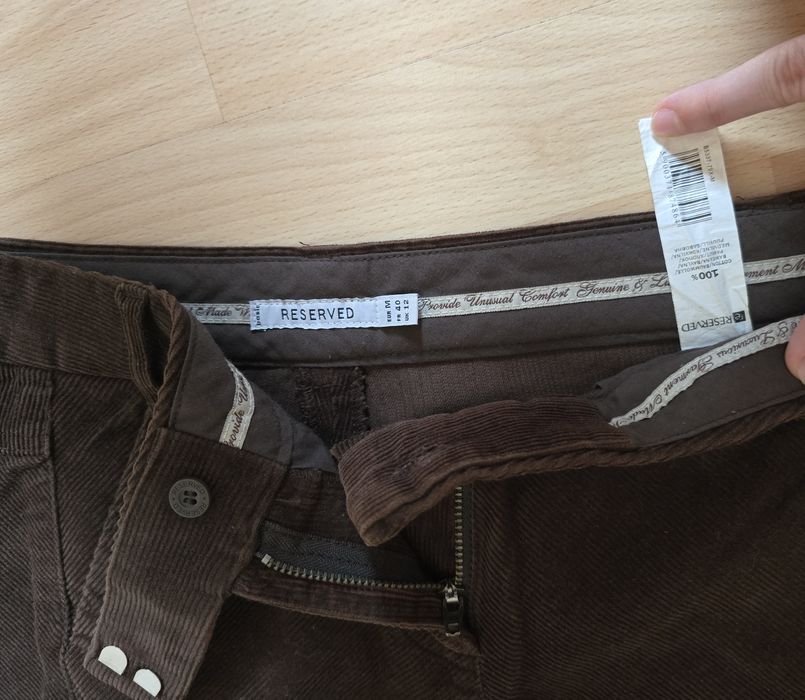 Sztruksowa spódnica Reserved rozm. M