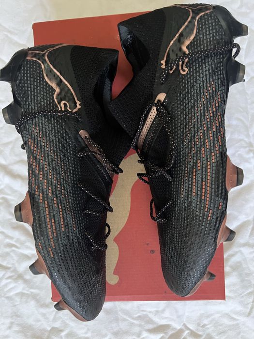 Chuteira Puma Black-Puma Silver