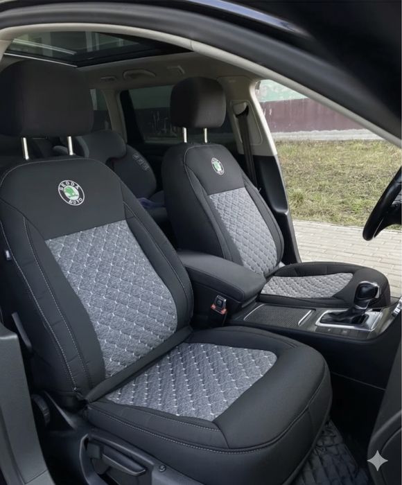 Авточехлы на Skoda Octavia A5/A7/А8/tour/Fabia/Kamiq/Kodiaq/Karoq/Yeti