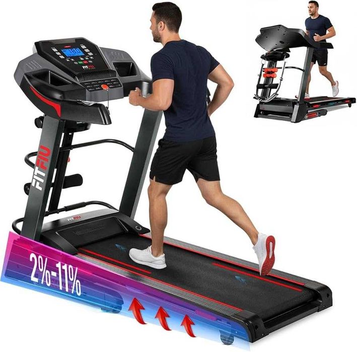 Esteira FITFIU Fitness MC-500 - Até 18 km/h para treinos ilimitados