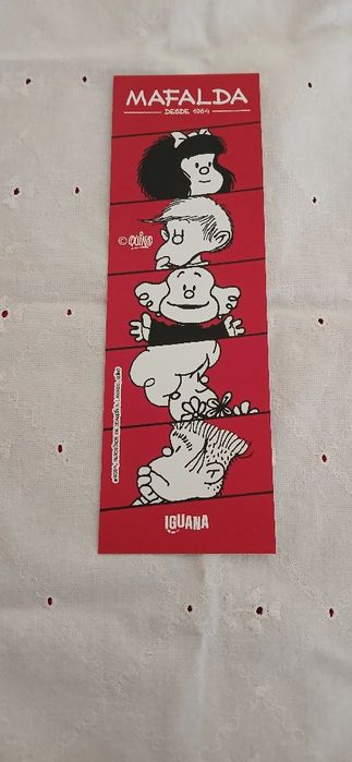 Marcador de livro Mafalda