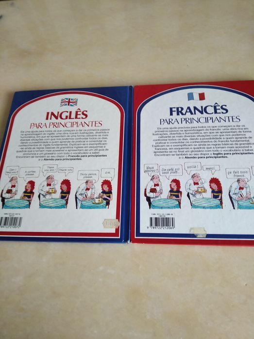 Livros de Inglês e de Francês da Verbo