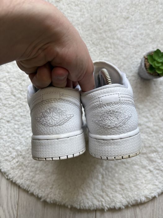 Женские Кожаные Кроссовки Nike Air Jordan 1 Low 37.5р(23.5см)