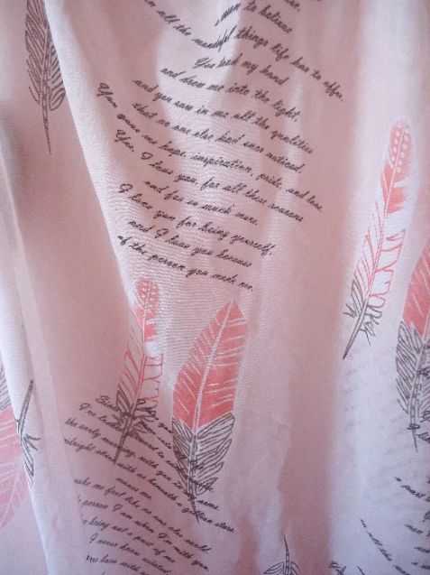 Nowa Chusta / Szal jasnoróżowy Orsay