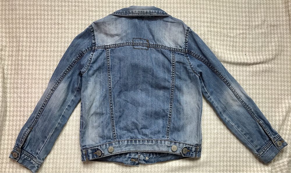 Джинсова куртка Zara 7-8 років